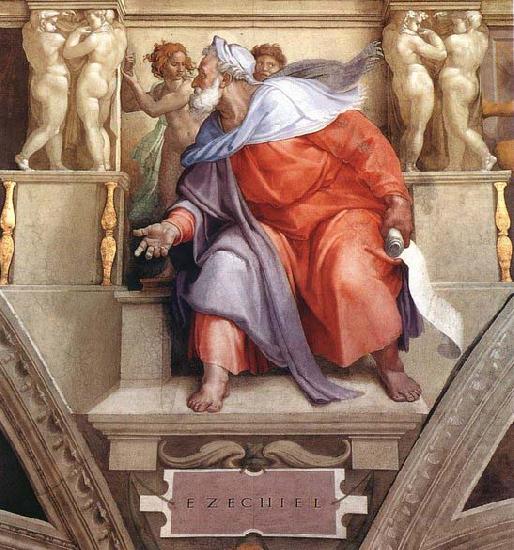 Ezekiel, Michelangelo Buonarroti